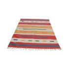 Indian Kilim rug 140x200 modern cotton Kilim rug