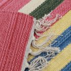 Modern Kilim rug Indian 140x200 colourful cotton kilim rug