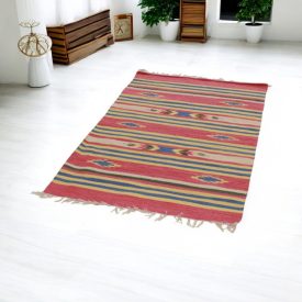 Indian Kilim rug 90x150 modern Kilim rug