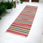 Indian Kilim runner rug 60x240 modern Kilim rug