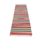Indian Kilim runner rug 60x240 modern Kilim rug
