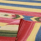 Indian Kilim runner rug 60x240 modern Kilim rug