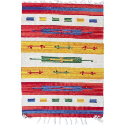 Modern kelim rug Indian 120x180 colourful cotton kilim rug