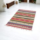 Indian Kilim rug 90x150 thin cotton rug