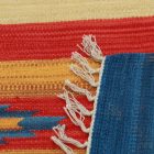 Indian Kilim rug 170x240 modern cotton Kilim rug