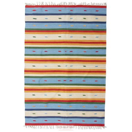 Modern kelim rug Indian 120x180 colourful cotton kilim rug