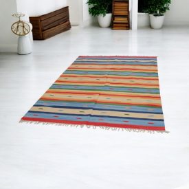Indian Kilim rug 170x240 modern Kilim rug