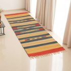 Indian Kilim runner rug 60x200 modern Kilim rug