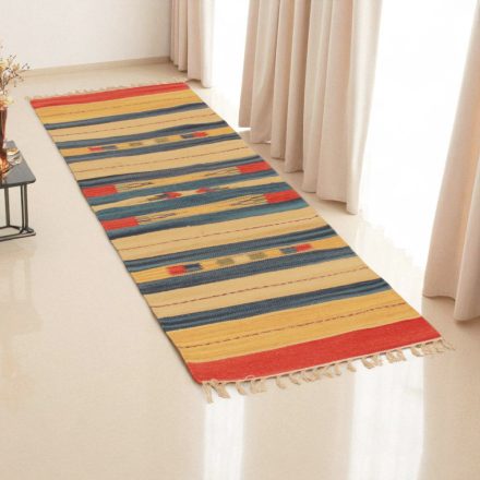 Indian Kilim runner rug 60x200 modern Kilim rug