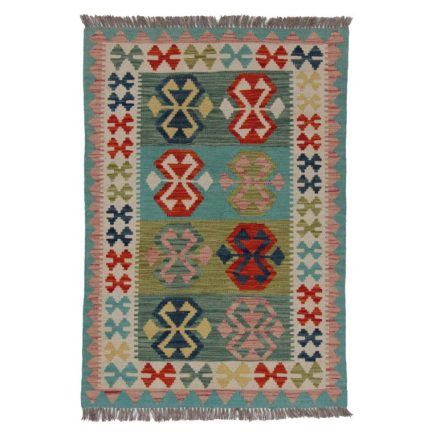 Wool Kelim Chobi 85x123 handwoven Afghan Kelim rug