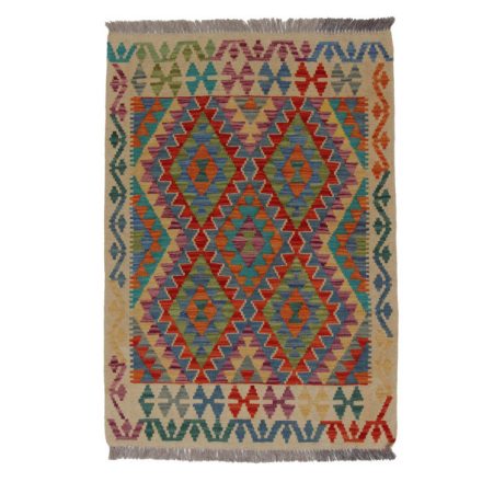 Wool Kelim Chobi 87x125 handmade Afghan Kelim rug