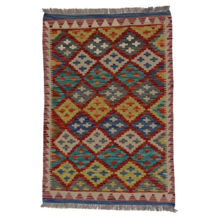 Wool Kelim Chobi 84x124 handwoven Afghan Kelim rug