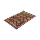 Wool Kilim Chobi 84x124 handwoven Afghan Kilim rug