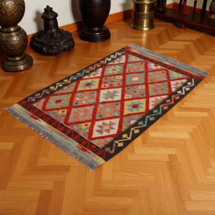 Wool Kilim Chobi 84x132 handwoven Afghan Kilim rug