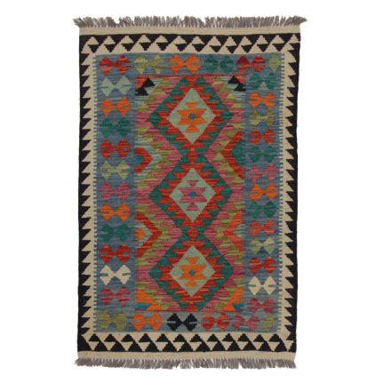 Wool Kelim Chobi 82x126 handmade Afghan Kelim rug