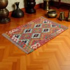Wool Kilim Chobi 87x120 handmade Afghan Kilim rug