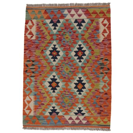 Wool Kelim Chobi 87x120 handmade Afghan Kelim rug
