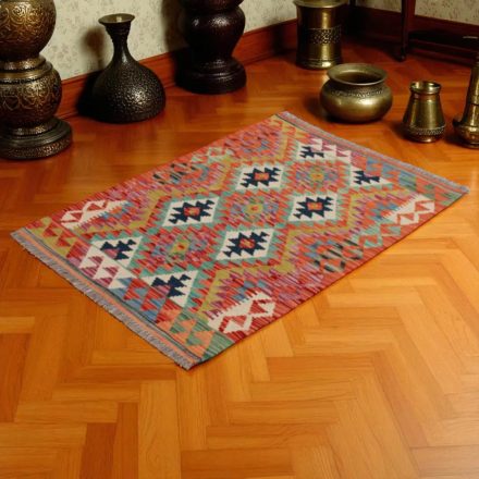 Wool Kilim Chobi 87x120 handmade Afghan Kilim rug