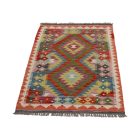 Wool Kilim Chobi 81x126 handwoven Afghan Kilim rug