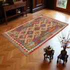 Afghan Kilim rug Chobi 150x100 Handmade wooll Kilim rug