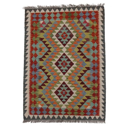 Wool Kelim rug Chobi 143x106 handwoven nomad Kilim rug