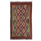 Wool Kilim rug Chobi 170x102 handwoven Afghan Kilim rug