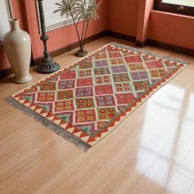Kilim rug Chobi 154x106 handmade Afghan Kilim rug
