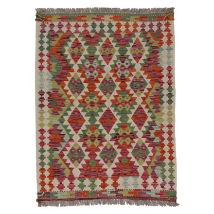 Wool Kelim rug Chobi 144x110 handwoven Afghan Kilim rug