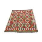 Wool Kilim rug Chobi 144x110 handwoven Afghan Kilim rug