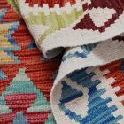 Wool Kilim rug Chobi 143x102 handwoven Afghan Kilim rug