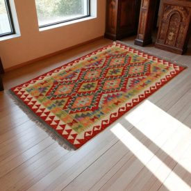 Kilim rug Chobi 155x101 handwoven Afghan Kilim rug