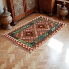 Afghan Kilim rug Chobi 148x99 Handmade wooll Kilim rug