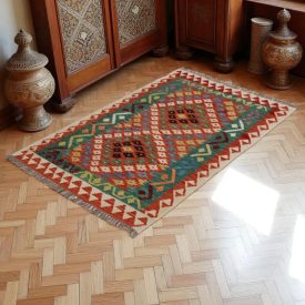 Afghan Kilim rug Chobi 148x99 Handmade wooll Kilim rug