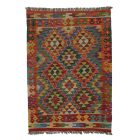 Wool Kilim rug Chobi 144x102 handwoven nomad Kilim rug
