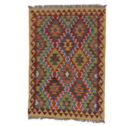 Wool Kelim rug Chobi 143x99 handwoven nomad Kilim rug