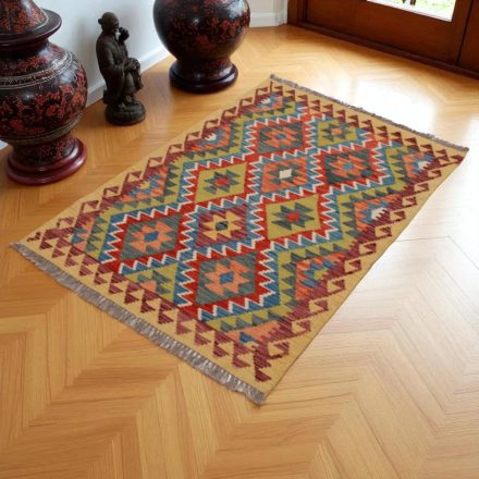 Wool Kilim rug Chobi 143x99 handwoven nomad Kilim rug