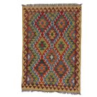 Wool Kilim rug Chobi 143x99 handwoven nomad Kilim rug