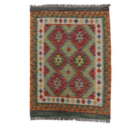 Wool Kelim rug Chobi 143x105 handwoven Afghan Kilim rug