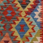 Wool Kilim rug Chobi 145x103 handwoven Afghan Kilim rug