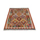 Wool Kilim rug Chobi 145x103 handwoven Afghan Kilim rug