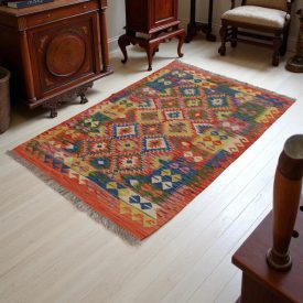 Afghan Kilim rug Chobi 148x101 Handmade wooll Kilim rug