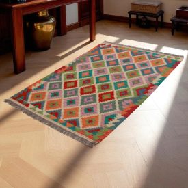 Kilim rug Chobi 154x104 handmade Afghan Kilim rug