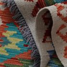 Wool Kilim rug Chobi 140x96 handwoven Afghan Kilim rug