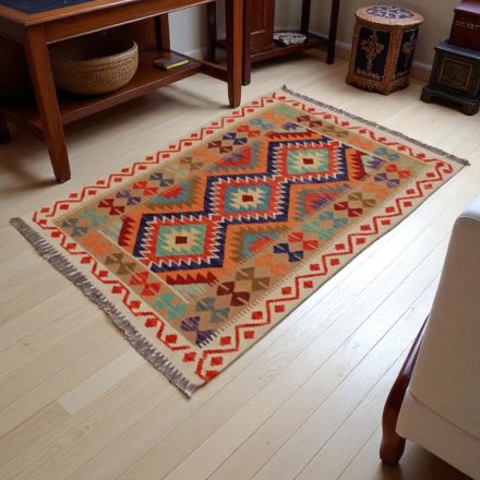 Afghan Kilim rug Chobi 146x100 Handmade wooll Kilim rug