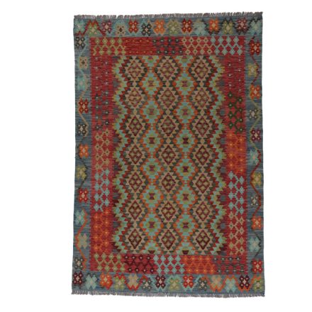 Kelim rug Chobi 203x295 Handmade Afghan wool Kelim rug