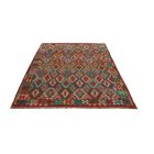 Ethnic Kilim rug Chobi 201x288 Handmade Afghan wool Kilim rug