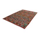 Ethnic Kilim rug Chobi 201x288 Handmade Afghan wool Kilim rug
