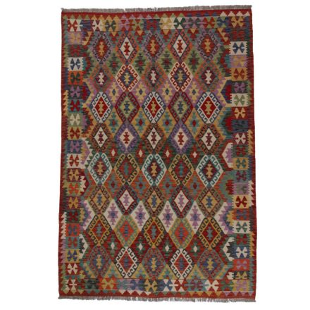 Kelim rug Chobi 200x289 Handmade Afghan wool Kelim rug