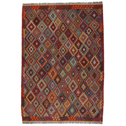 Kelim rug Chobi 208x292 Handmade Afghan wool Kelim rug