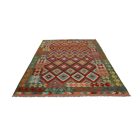 Ethnic Kilim rug Chobi 203x294 Handmade Afghan wool Kilim rug